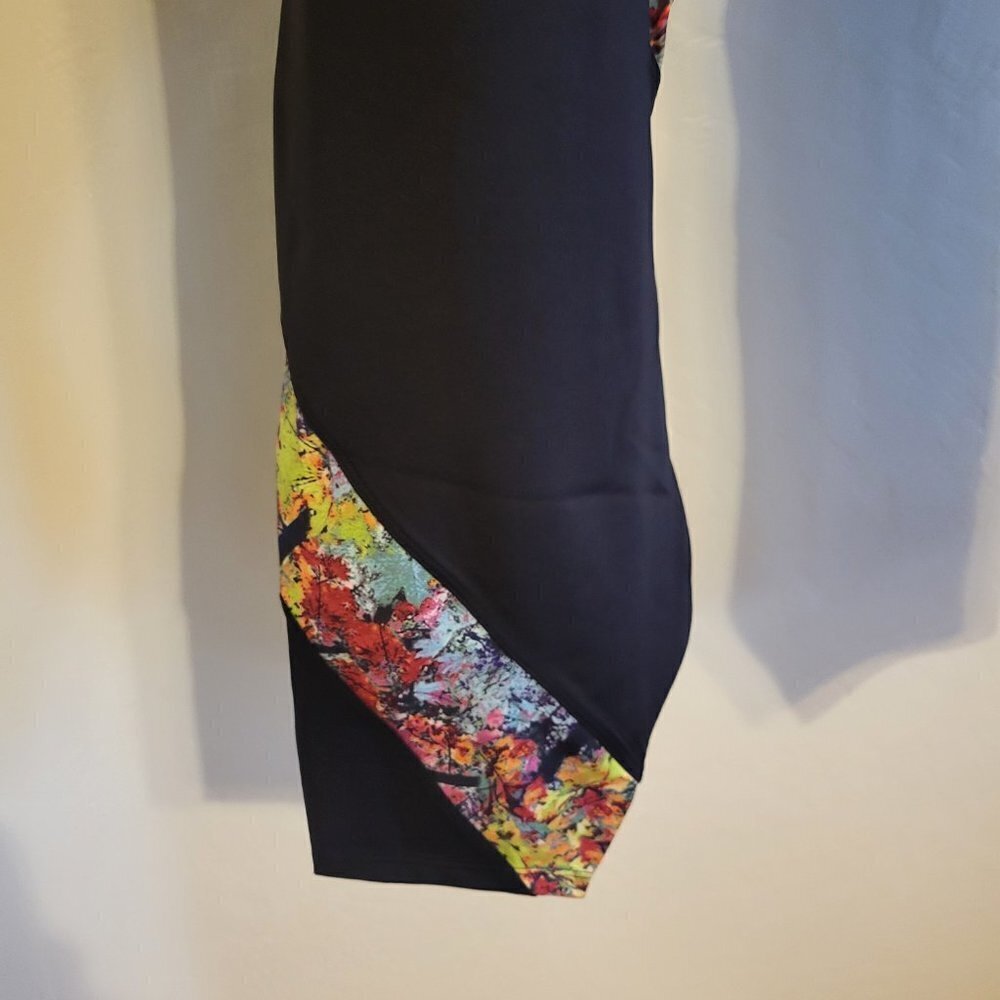 Soulgani Active Leggings Size 2XP Heart of It All Ohio Twin Soul Black NIP - Picture 6 of 11